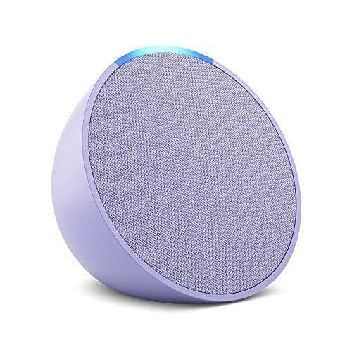 Echo Pop | Altavoz inteligente Bluetooth con Alexa de sonido potente y compacto