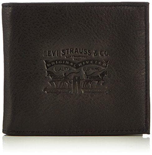 Levi's Vintage Two Horse Bifold, Monedero Unisex adulto, Negro, 2x10x11 cm (W x H x L) Levi's Vintage Two Horse Bifold, Monedero Unisex adulto, Negro, 2x10x11 cm (W x H x L)