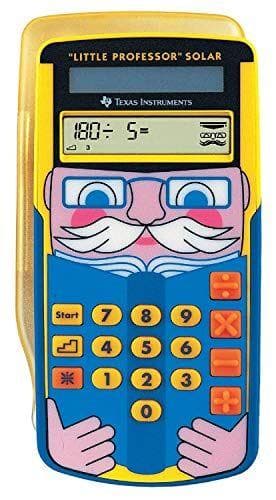 Texas Instruments Little Professor Solar - Juego Educativo de matemática para niños