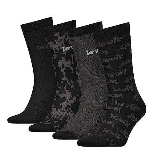 Levi's - Pack de 4 calcetines para hombre