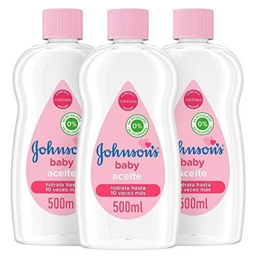 Johnson's Baby Aceite Regular 3 x 500 ml
