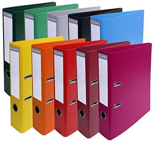 10 x Archivador de palanca Exacompta A4 10 x Archivador de palanca Exacompta A4