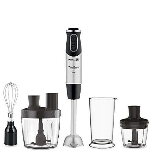 Moulinex - Batidora de mano con 4 accesorios, 1000 W