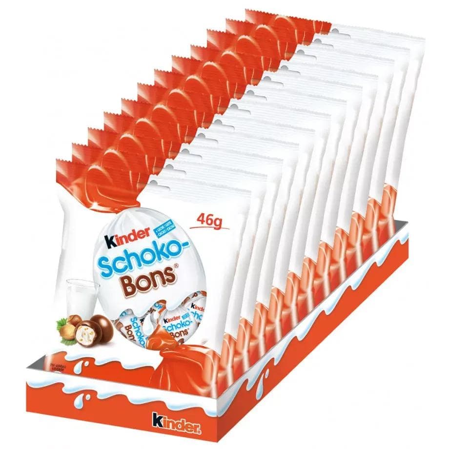 12 bolsas de Kinder Schoko Bons