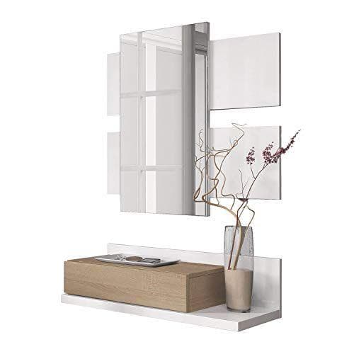 Habitdesign - Recibidor con cajón y espejo