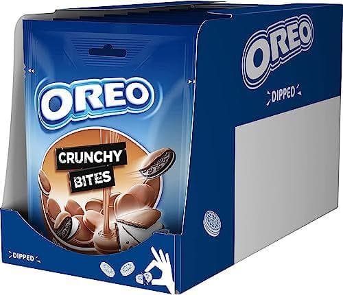 Oreo Crunchy Bites - Mini galletas de cacao rellenas de crema - Pack de 8