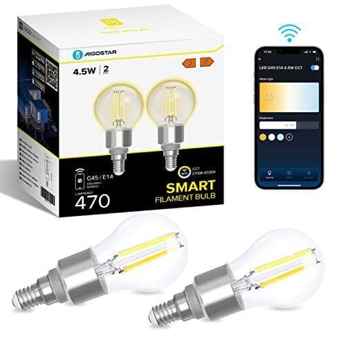Aigostar Bombilla Inteligente Alexa