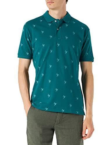 Springfield Polo Pique, Polo, Hombre, Verde, S Springfield Polo Pique, Polo, Hombre, Verde, S