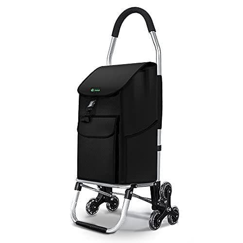 VOUNOT - Carrito de la compra plegable 45 L