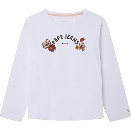 Camiseta Niña Pepe Jeans Blanco Camiseta Niña Pepe Jeans Blanco
