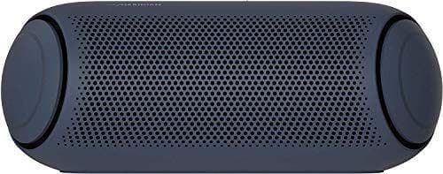 LG XBOOM Go PL5 - Altavoz Bluetooth portátil de hasta 18 horas de batería, resistencia al agua IPX5, altavoz con micrófono compatible con iPhone y Android en color azul marino