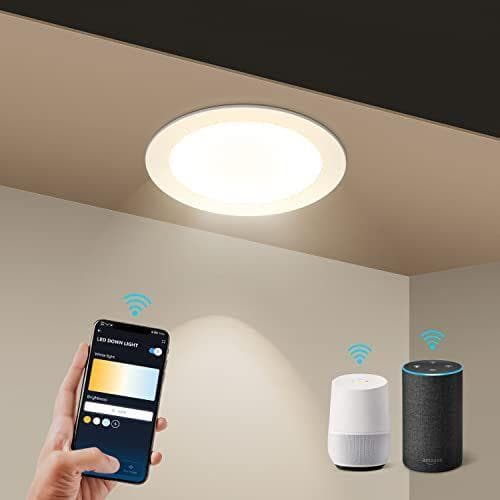 Luz  Aigostar Downlight LED Empotrable Inteligente 