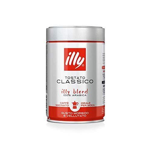 Illy - Café molido para moka tueste 250 gramos