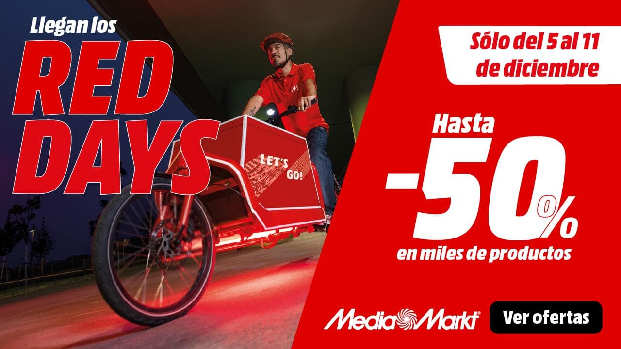 Red Days de Media Markt - Diciembre 2022 - A Todo Chollo