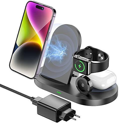 Cargador para iPhone inalámbrico 3 en 1