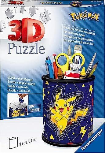 Ravensburger - 3D Puzzle Portalàpices Pokémon, 54 Piezas