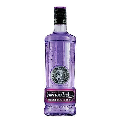 Gin Puerto de Indias - BlackBerry Premium Gin - Ginebra de Mora 