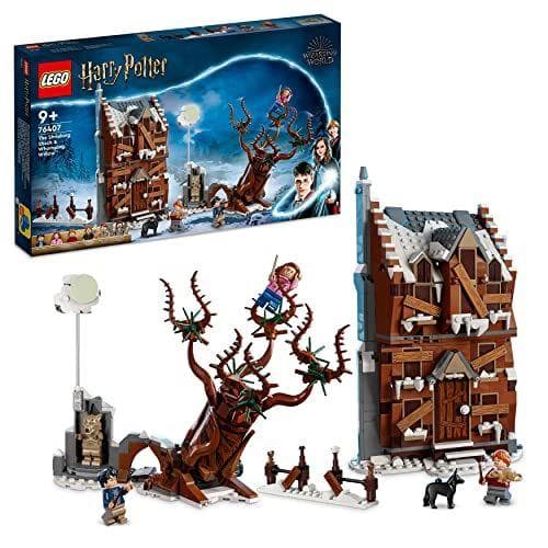LEGO 76407 Harry Potter Casa de los Gritos y Sauce Boxeador, Juguete de Construcción 2en1, El Prisionero de Azkaban, Idea de Regalo para Niños 9 Años