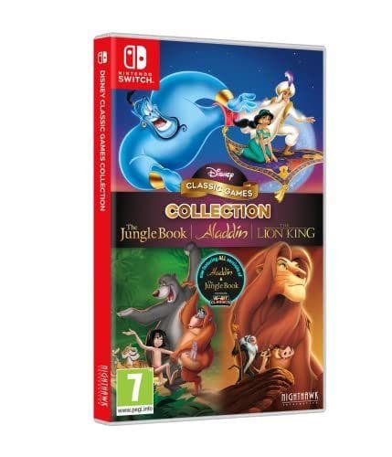 Nintendo Switch - Disney Classic Aladdin,Lion King,Jungle Book