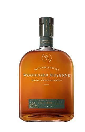 Woodford Reserve Whisky Bourbon RYE, Especiado Dulce, 45,2% Vol. de Alcohol, 700 ml