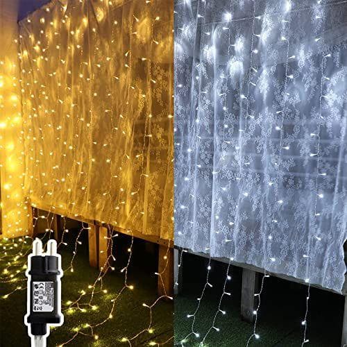 300 LED Cortina de Luces, Luces Led Decorativas, 8 Modos de Luz, Dormitorio Cadena de Luces LED Decoración de Casa, NavideñaNorma de la UE 300 LED, Luces Led Decorativas, NavideñaNorma de la 300 LED 300 LED Cortina de Luces, Luces Led Decorativas, 8 Modos de Luz, Dormitorio Cadena de Luces LED Decoración de Casa, NavideñaNorma de la UE 300 LED, Luces Led Decorativas, NavideñaNorma de la 300 LED
