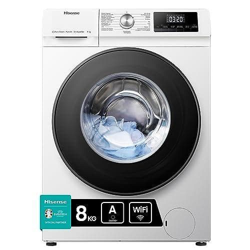 Hisense - Lavadora con vapor, Conectividad Wifi