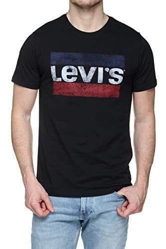 Camiseta Hombre Levis Sportswear Logo Negra