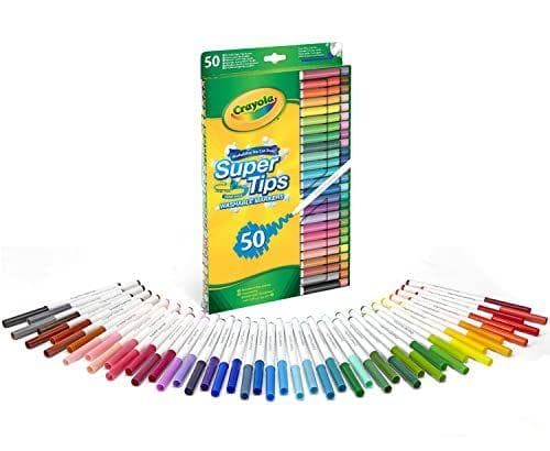 CRAYOLA - Set de 50 rotuladores lavables 