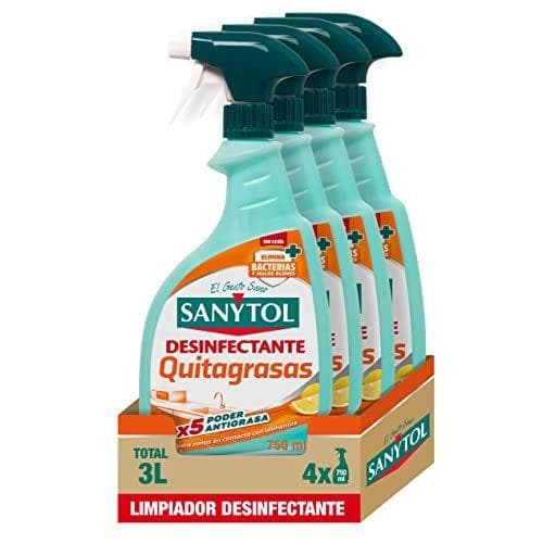 Limpiador Desinfectante Sanytol Pack de 4 