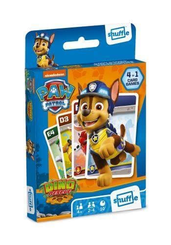 Shuffle- Patrulla Canina/Paw Patrol. Baraja de cartas infantil de la serie de televisión