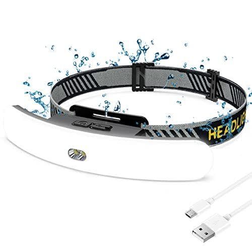 AUINSKY Linterna Frontal LED Recargable