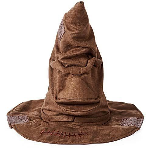 HARRY POTTER-WIZARDING WORLD - SOMBRERO SELECCIONADOR HARRY POTTER - Sombrero Mágico Interactivo Parlante- con Movimientos y 15 Frases Diferentes en 2 Idiomas - 6063719 - Juguetes Niños 5 Años +