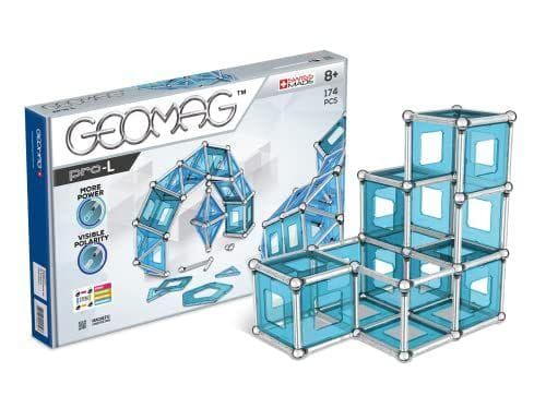 Geomag Pro-L Construcciones magnéticas y juegos educativos, 174 Piezas (25), Multicolor