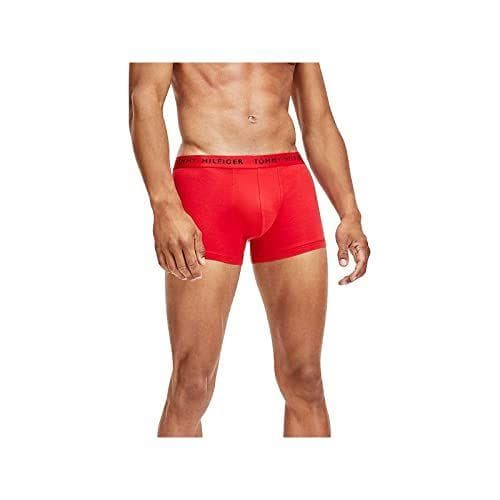 Tommy Hilfiger Hombre Pack de 3 Bóxers Multicolor (White/Desert Sky/Primary Red), M
