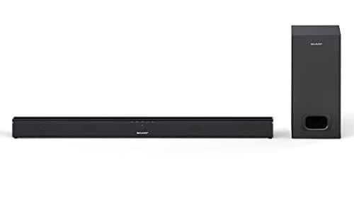 Sharp HT-SBW110 2.1 Slim - Barra de sonido cine en casa 