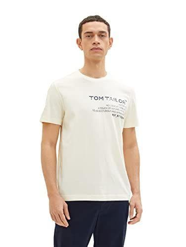 Tom Tailor - Camiseta de manga corta para hombre
