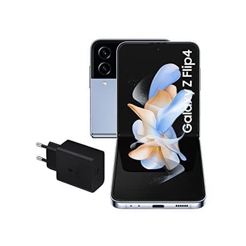 Samsung Galaxy Z Flip4 5G - Smartphone 128 GB [Versión española] + Cargador ultrarrápido de 45W