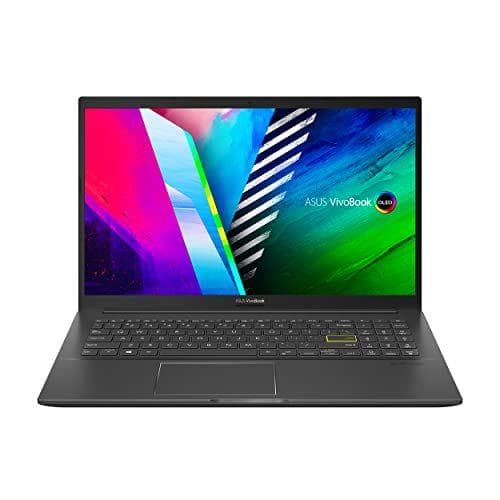 ASUS VivoBook 15 OLED K513EA - Portátil 15.6" Full HD (Intel Core i5-1135G7, 12GB RAM, 512GB SSD, Iris Xe Graphics, Windows 11) Color Negro - Teclado QWERTY español