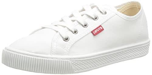 Levi's Malibu Beach S, Zapatillas Mujer, B White 33, 37 EU Levi's Malibu Beach S, Zapatillas Mujer, B White 33, 37 EU