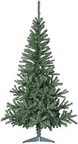 TIENDA EURASIA® Árbol de Navidad - Árboles de Navidad Artificiales - Soporte de Pie Metalico - Medida 180 cm - Colores Verde - Fácil Montaje - Embalaje en Caja (Verde ECONOMICO, 180CM)