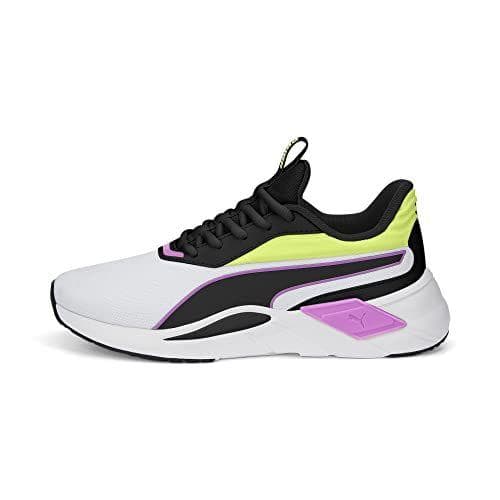 PUMA Lex Wn'S, Zapatillas de gimnasio, para Mujer, Multicolor (Puma White Electric Orchid), 38.5 EU