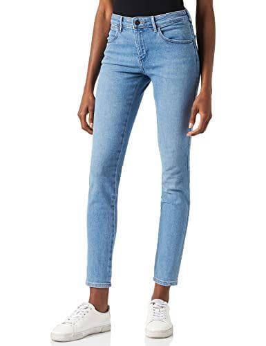 Wrangler - Pantalones vaqueros Skinny para mujer 