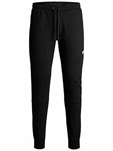 Jack & Jones Jjiwill Jjair Sweat Pants Noos NB Pantalones de Deporte, Negro, M para Hombre Jack & Jones Jjiwill Jjair Sweat Pants Noos NB Pantalones de Deporte, Negro, M para Hombre