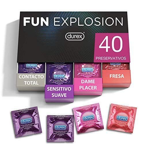 Durex - 40 preservativos Mixtos 