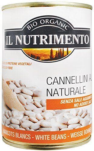 Probios - Judías blancas Cannellini en aguas bio - 12 paquetes de 400g Probios - Judías blancas Cannellini en aguas bio - 12 paquetes de 400g