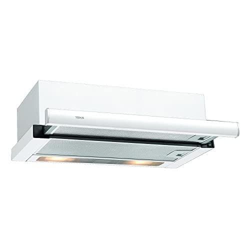 Teka TL 6310 - Campana extractora de 60 cm con motor de doble turbina y 2 velocidades [Clase de eficiencia energética D]