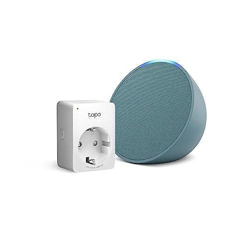Te presentamos el Echo Pop + TP-Link Tapo P110 Smart Plug (enchufe inteligente Wi-Fi)
