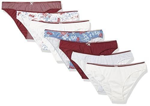 Braga Clásica Women'secret  De Algodón Pack 7 Braguitas