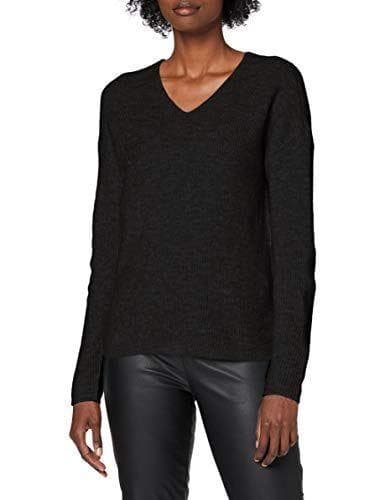 ONLY - Jersey para mujer con cuello en V