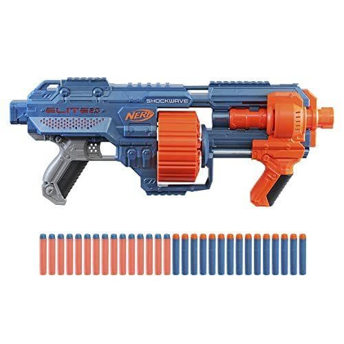 Lanzador Elite 2.0 Shockwave RD-15 de Nerf